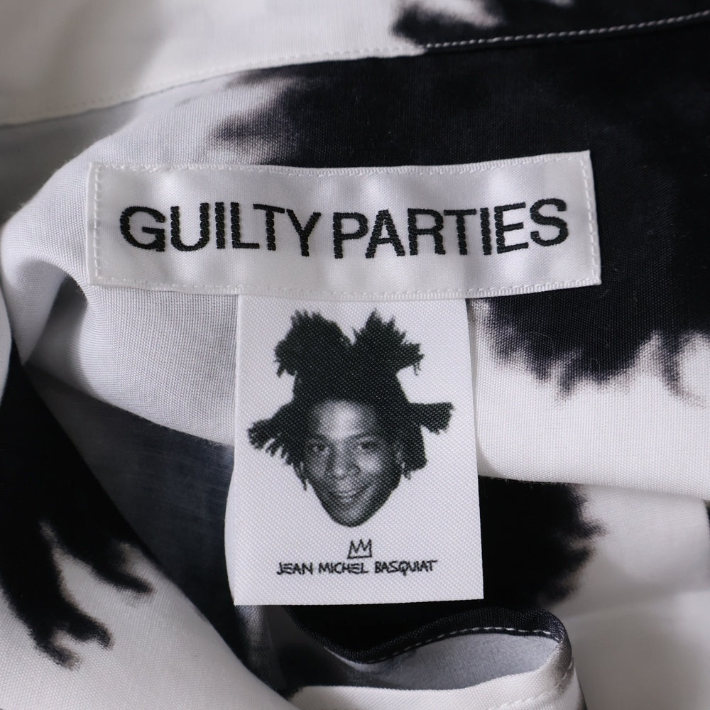 WACKO MARIA(ワコマリア) 23SS JEAN MICHEL BASQUIAT S/S HAWAIIAN SHIRT バスキア 半袖アロハシャツ ハワイアンシャツ ホワイト