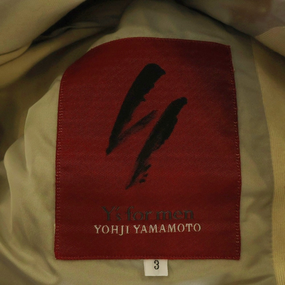 Y's for men(ワイズフォーメン) 90S 赤タグ コットンテーラードジャケット ホワイト MX-J53-078