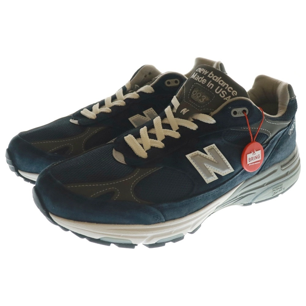 New Balance(ニューバランス) MR993NV MADE IN USA Low Cut Sneaker メイドインUSA スエード ローカットスニーカー ネイビー/グレー US11/29cm