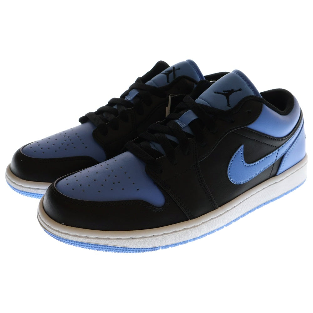 NIKE(ナイキ) AIR JORDAN 1 LOW UNIVERSITY BLUE 553558-041 エアジョーダン1 ローカットスニーカー シューズ ユニバーシティブルー ブラック/ブルー US9/27.0cm