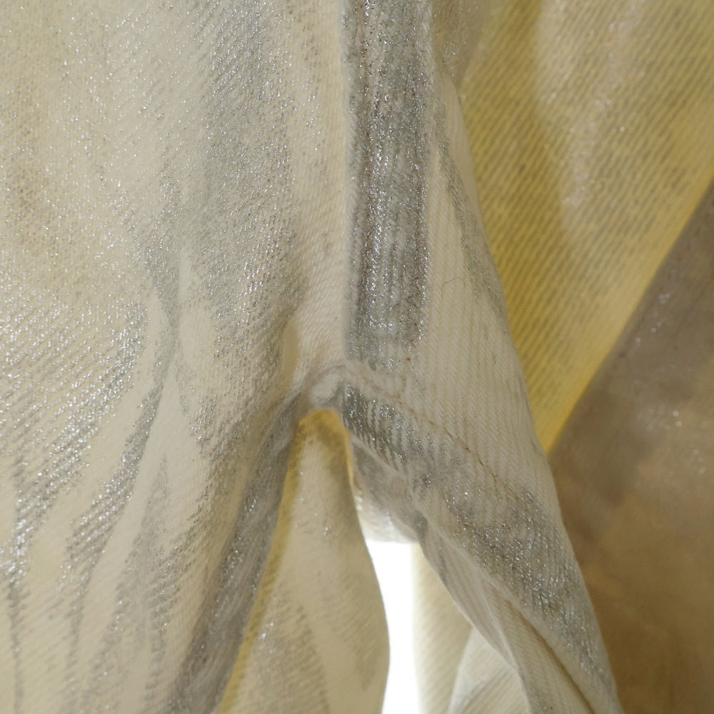 SUPREME(シュプリーム) 24SS×MM6 Maison Margiela Foil Double Knee Painter Pant エムエムシックスメゾンマルジェラ フォイルダブルニーペインターパンツ ブラック