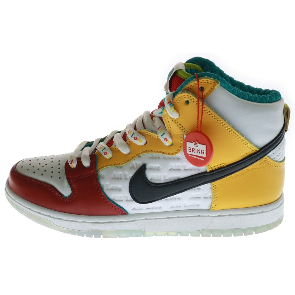 NIKE SB(ナイキエスビー) Dunk High Pro QS DH7778-100 ハイカットスニーカー シューズ マルチカラー US9/27cm