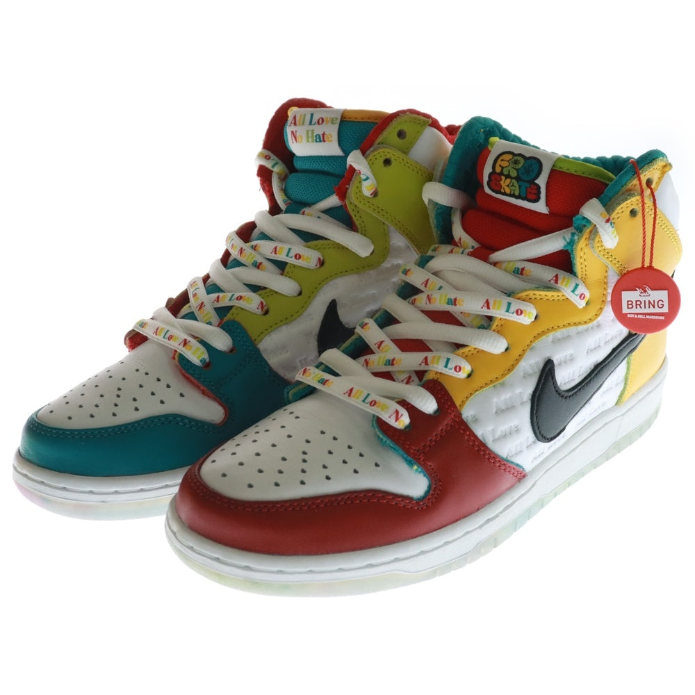 NIKE SB(ナイキエスビー) Dunk High Pro QS DH7778-100 ハイカットスニーカー シューズ マルチカラー US9/27cm