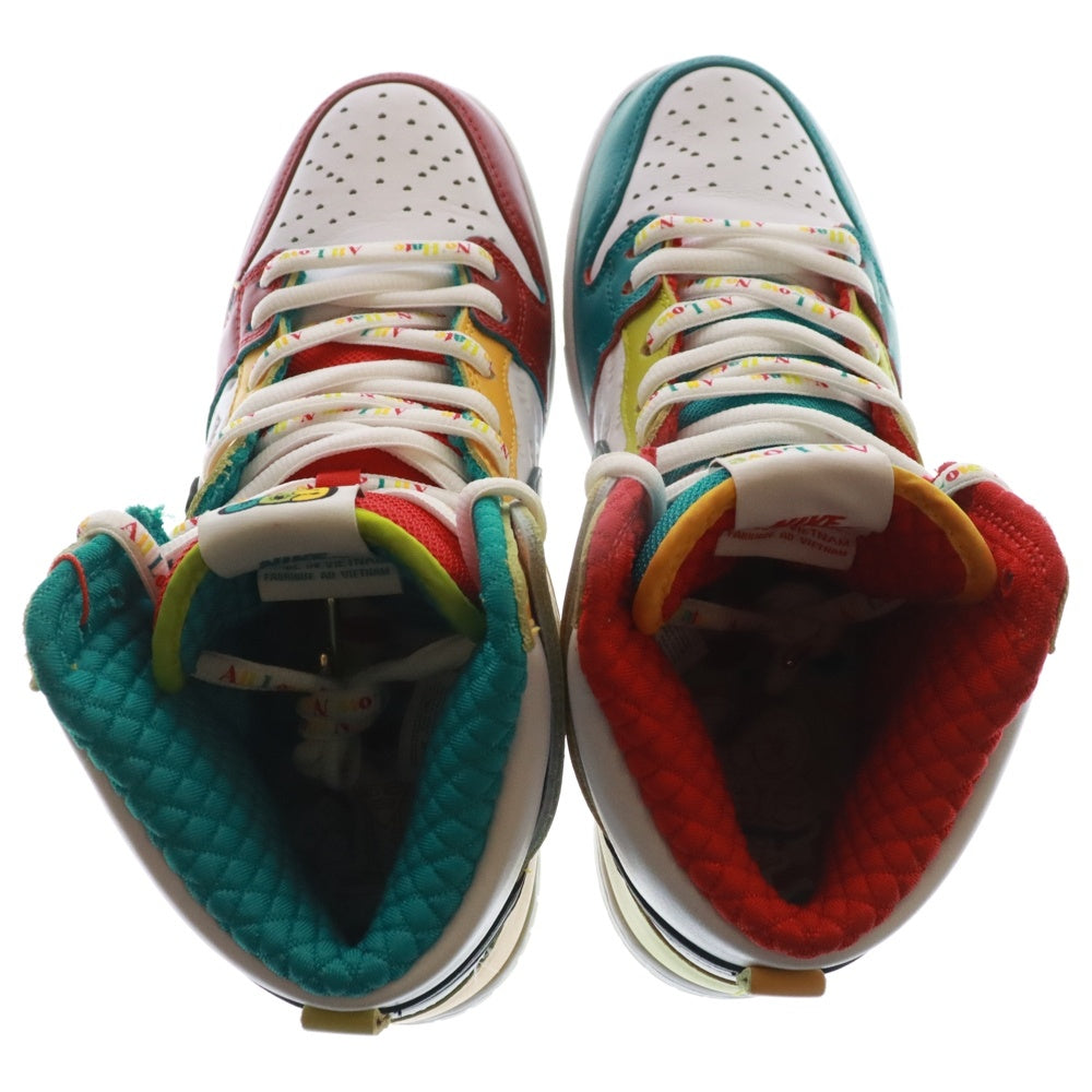NIKE SB(ナイキエスビー) Dunk High Pro QS DH7778-100 ハイカットスニーカー シューズ マルチカラー US9/27cm