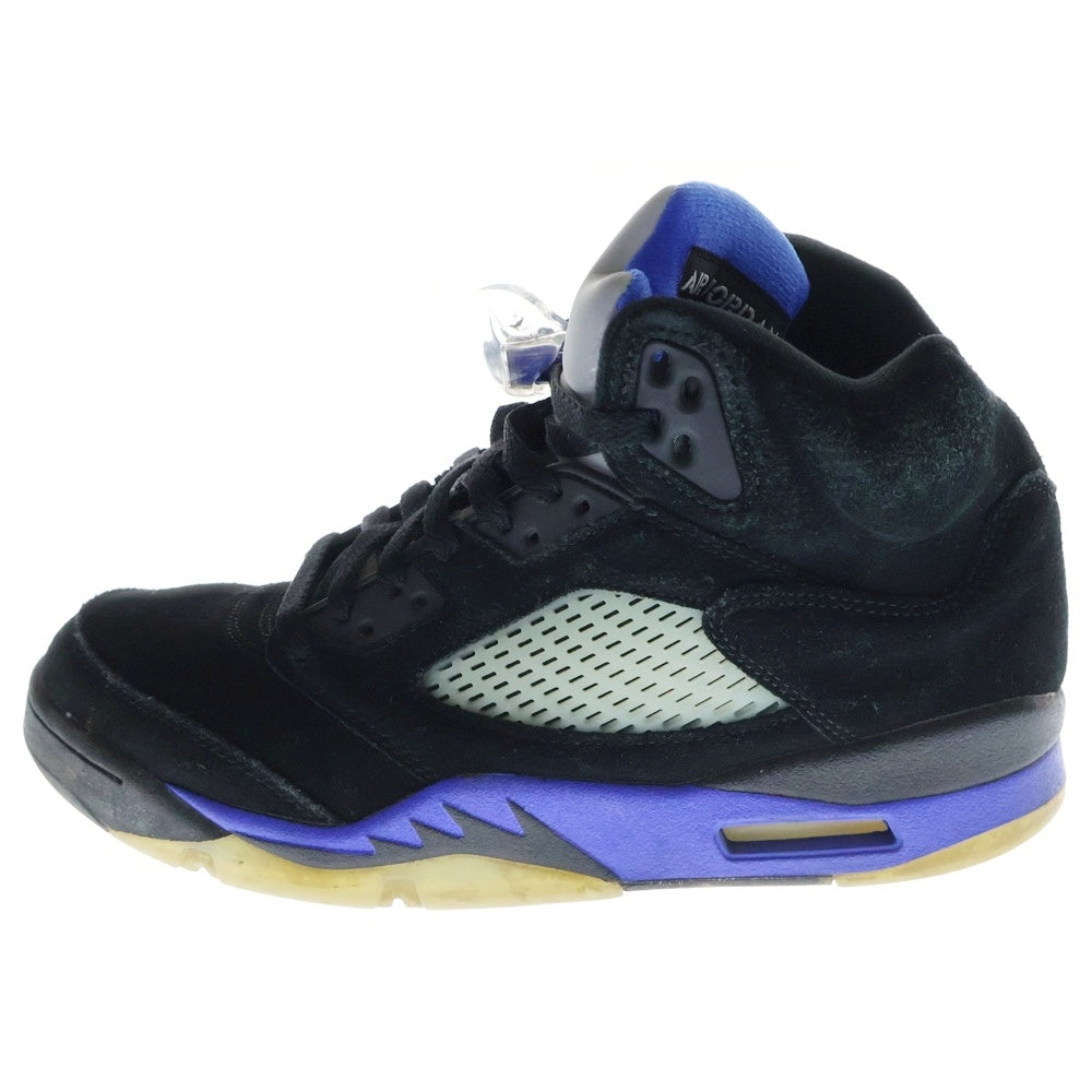 NIKE(ナイキ) AIR JORDAN 5 RETRO RACER BLUE CT4838-004 エアジョーダン 5 レーサーブルー ハイカットスニーカー シューズ ブラック/ブルー US9/27cm