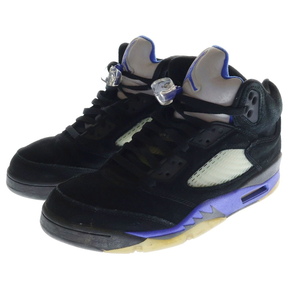 NIKE(ナイキ) AIR JORDAN 5 RETRO RACER BLUE CT4838-004 エアジョーダン 5 レーサーブルー ハイカットスニーカー シューズ ブラック/ブルー US9/27cm