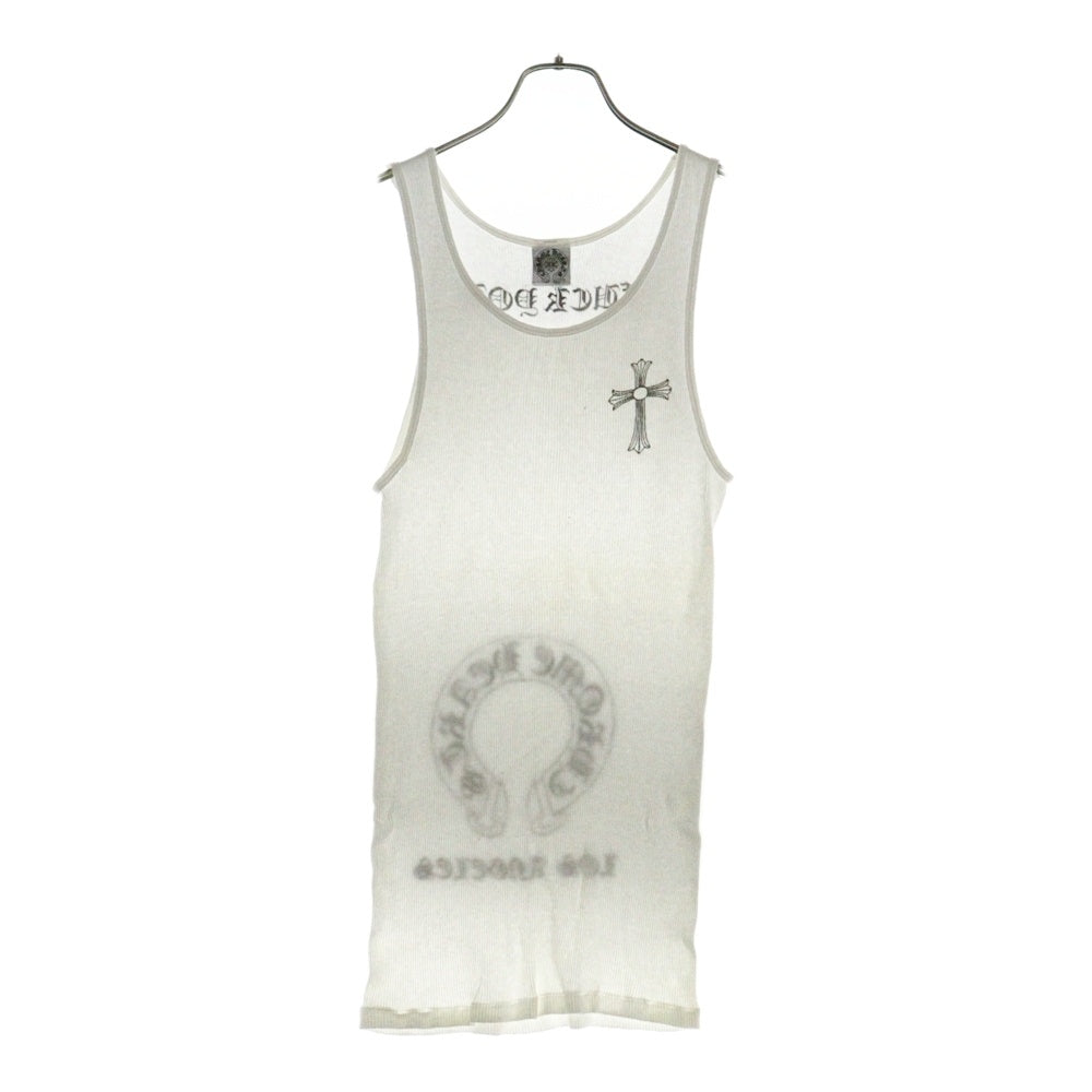 CHROME HEARTS(クロムハーツ) OLD FUCK YOU LOS ANGELES TANK TOP ロサンゼルス限定 オールド ファックユー タンクトップ ノースリーブ ホワイト