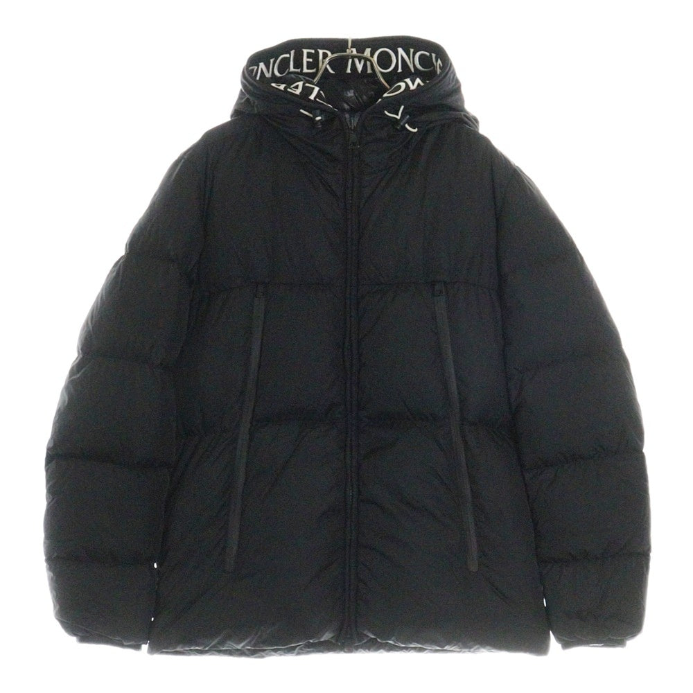 MONCLER(モンクレール) 20AW MONTCLA モンクラー ロゴフーデッドナイロンダウンジャケット ブラック F20911B56900