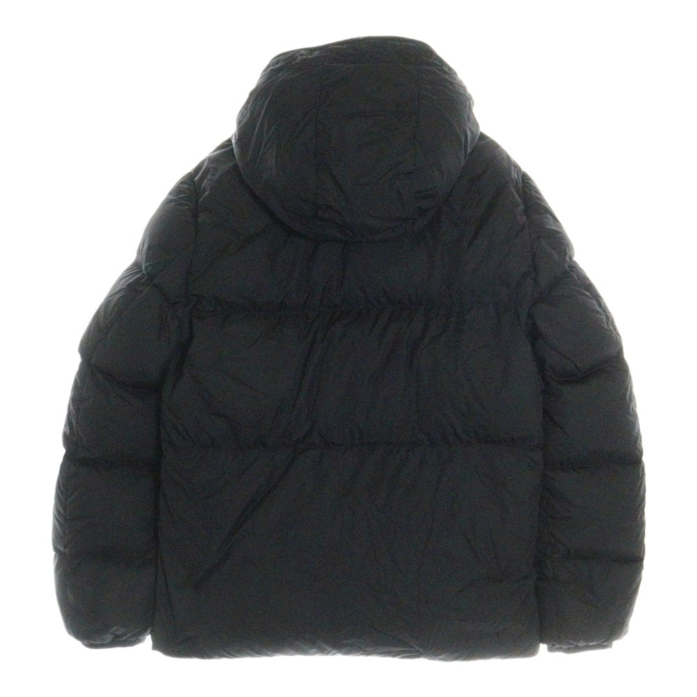 MONCLER(モンクレール) 20AW MONTCLA モンクラー ロゴフーデッドナイロンダウンジャケット ブラック F20911B56900
