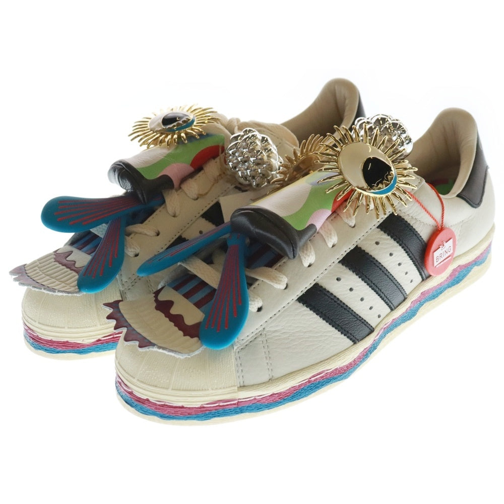 adidas(アディダス) ×Keiichi Tanaami SUPERSTAR TANAAMI ×田名網敬一 限定205足 スーパースター タナアミ ローカットスニーカー IH5963 ホワイト US8.5/26.5cm