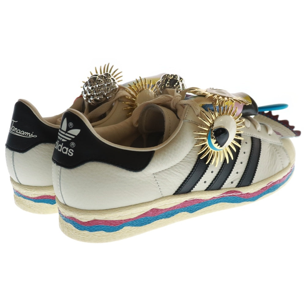 adidas(アディダス) ×Keiichi Tanaami SUPERSTAR TANAAMI ×田名網敬一 限定205足 スーパースター タナアミ ローカットスニーカー IH5963 ホワイト US8.5/26.5cm