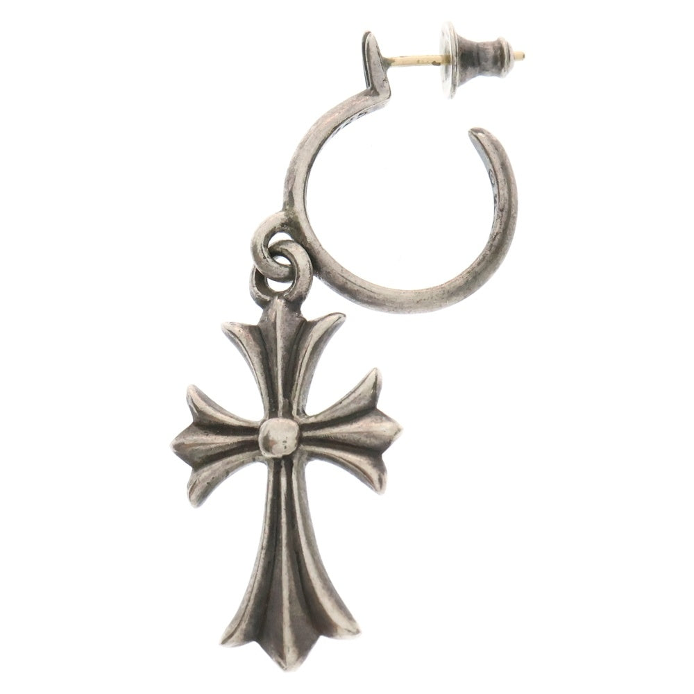 CHROME HEARTS(クロムハーツ) TINY CH CROSS タイニーCHクロス フープピアス シルバー BCA115