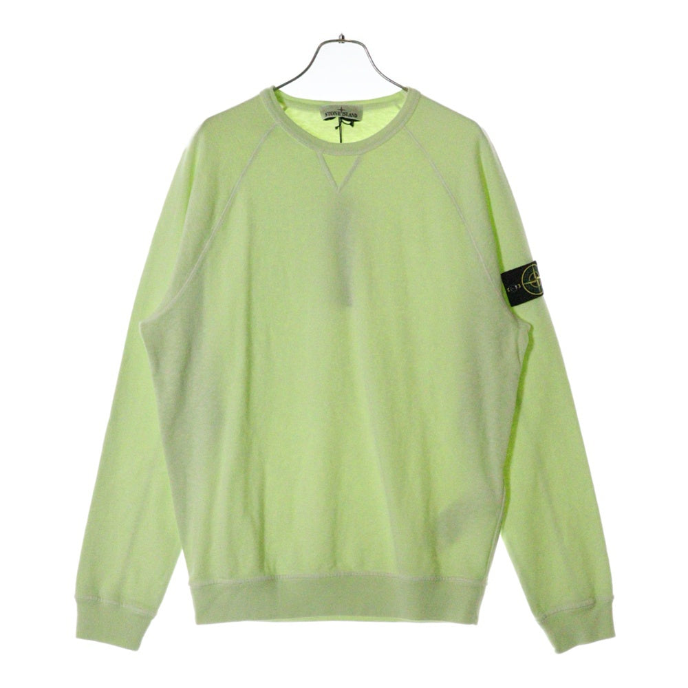 STONE ISLAND(ストーンアイランド) 袖ロゴワッペン付き クルー