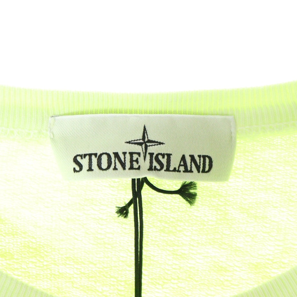 STONE ISLAND(ストーンアイランド) 袖ロゴワッペン付き クルー