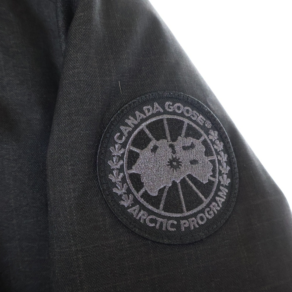 CANADA GOOSE(カナダグース) ファーフード付きダウンジャケット クレストンパーカ ブラック 3481JMB