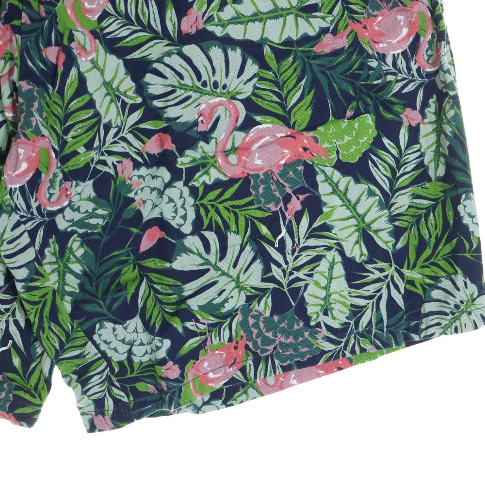 COOKMAN(クックマン) Chef Pants Short Paisley シェフパンツ 花柄 ハーフパンツ ショーツ グリーン