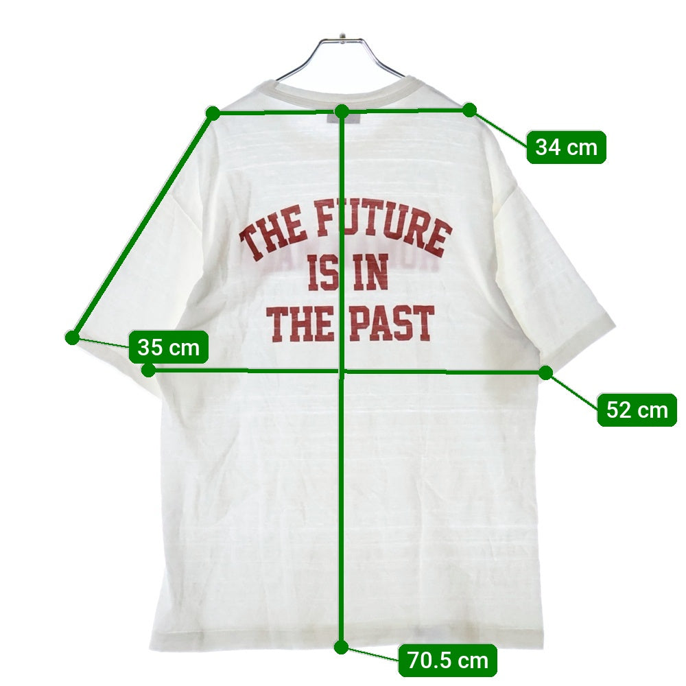 HUMAN MADE(ヒューマンメイド) Classic T-Shirt クラシック ロゴ クルーネック半袖Tシャツカットソー ホワイト/レッド