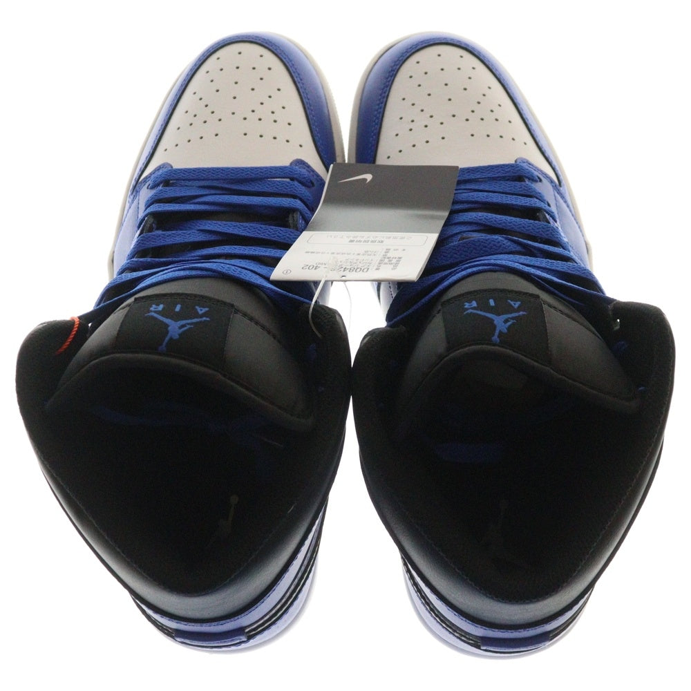 NIKE(ナイキ) AIR JORDAN 1 MID GAME ROYAL BLACK WHITE DQ8426-402 エアジョーダン1 ミッドカットスニーカー ゲーム ロイヤル ブラック ホワイト ブルー US10.5/28.5cm