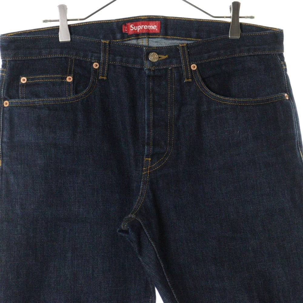 SUPREME(シュプリーム) Rigid Slim Jean リジットスリムジーンズ デニムパンツ インディゴブルー