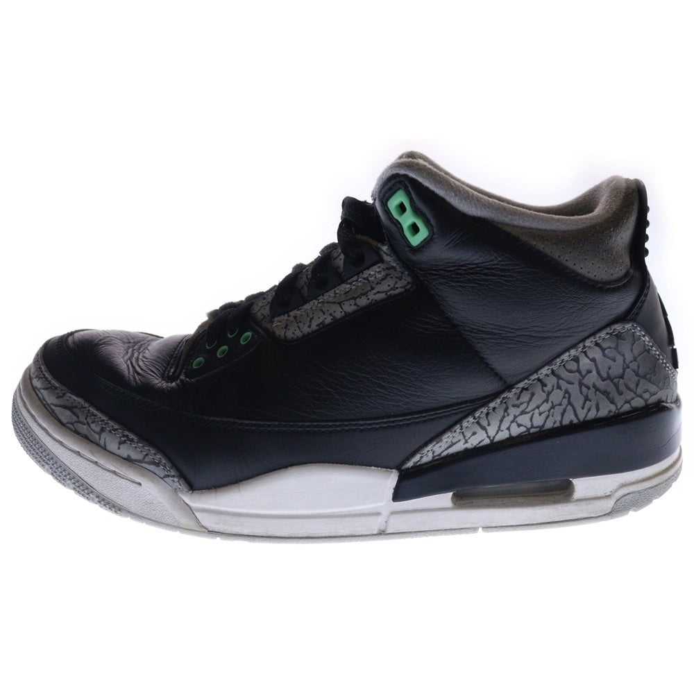 NIKE(ナイキ) AIR JORDAN 3 RETRO CT8532-031 エアジョーダン3 レトロ ハイカットスニーカー ブラック US9/27cm