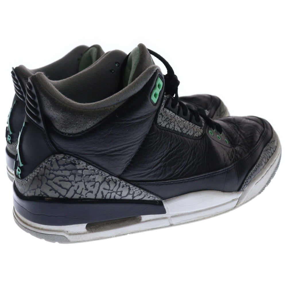 NIKE(ナイキ) AIR JORDAN 3 RETRO CT8532-031 エアジョーダン3 レトロ ハイカットスニーカー ブラック US9/27cm