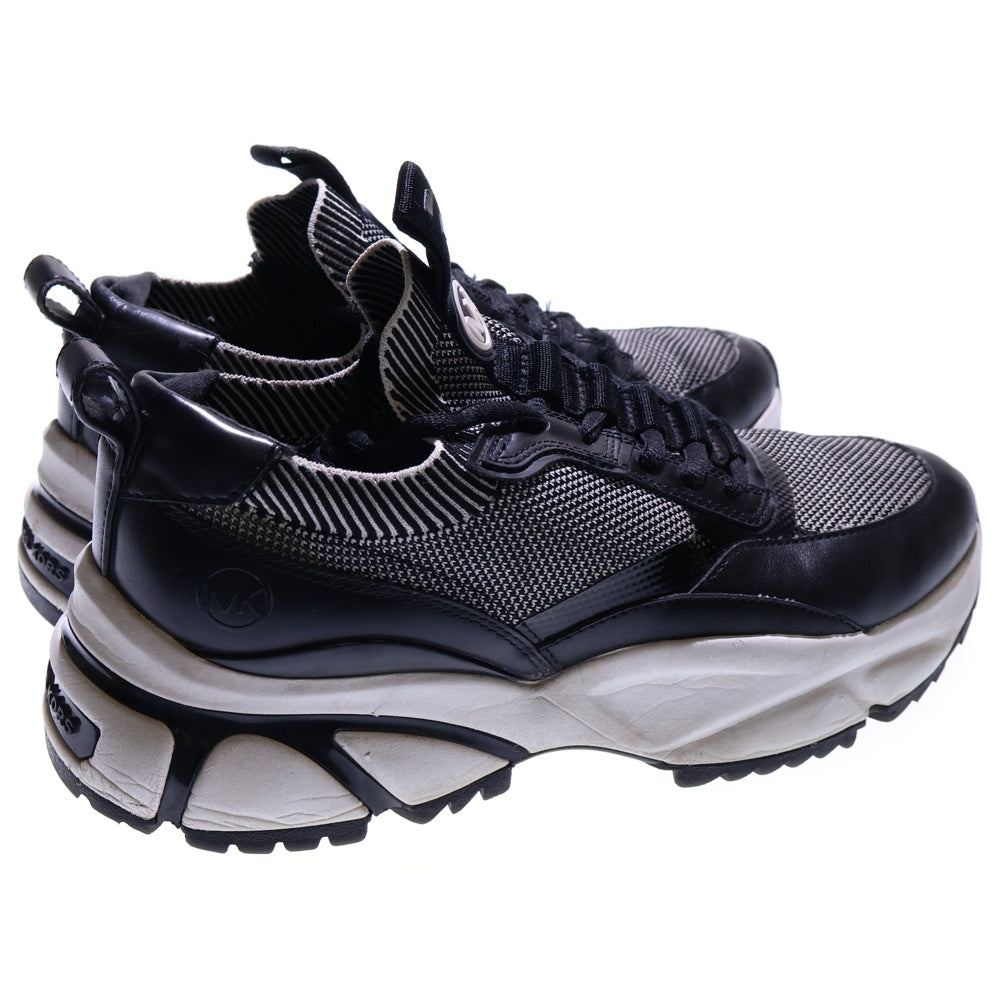 MICHAEL KORS(マイケルコース) DARIUS KNIT TRAINER 44S4DRFS3D ロゴ ローカットスニーカー ブラック