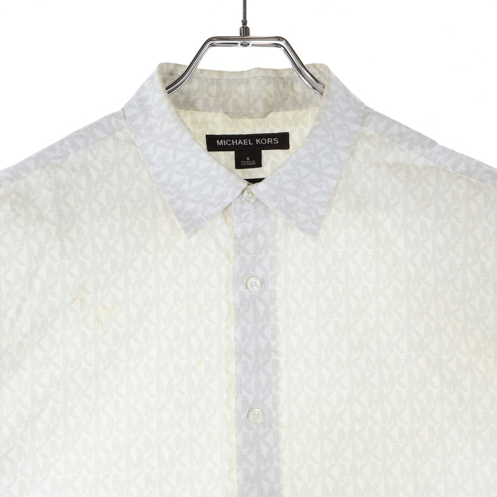 MICHAEL KORS(マイケルコース) MKシグネチャー 半袖シャツ ホワイト 0T4404UFDY