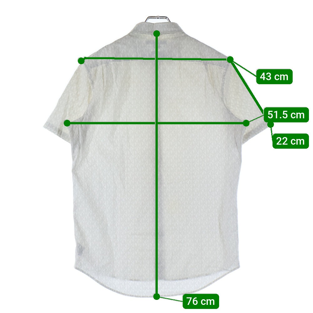 MICHAEL KORS(マイケルコース) MKシグネチャー 半袖シャツ ホワイト 0T4404UFDY