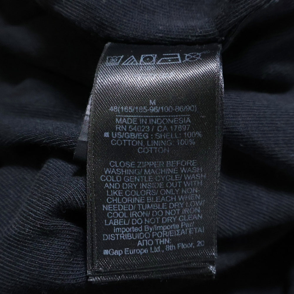 YEEZY GAP(イージーギャップ) ZIP UP HOODIE 537322‐01 ジップアップパーカー フーディ ブラック