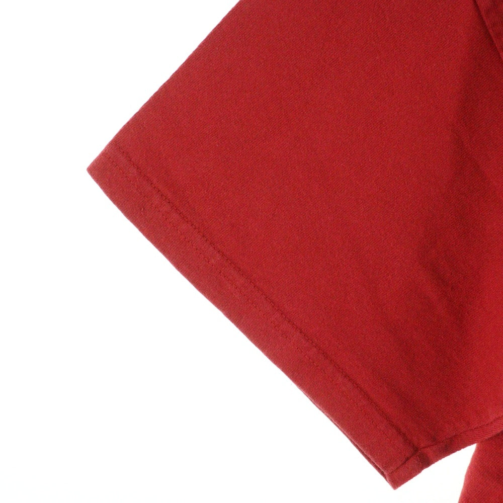 NIKE(ナイキ) 00s USA ロゴ クルーネック半袖Tシャツカットソー レッド