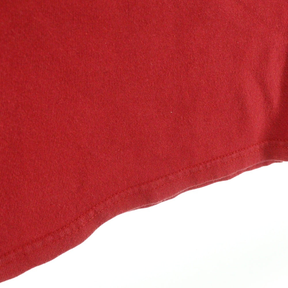 NIKE(ナイキ) 00s USA ロゴ クルーネック半袖Tシャツカットソー レッド