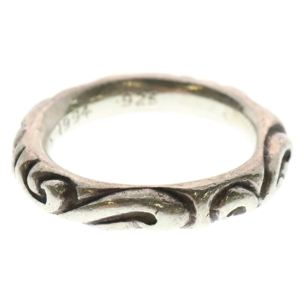 CHROME HEARTS(クロムハーツ) SCRL BAND スクロールバンド リング シルバー BCA351