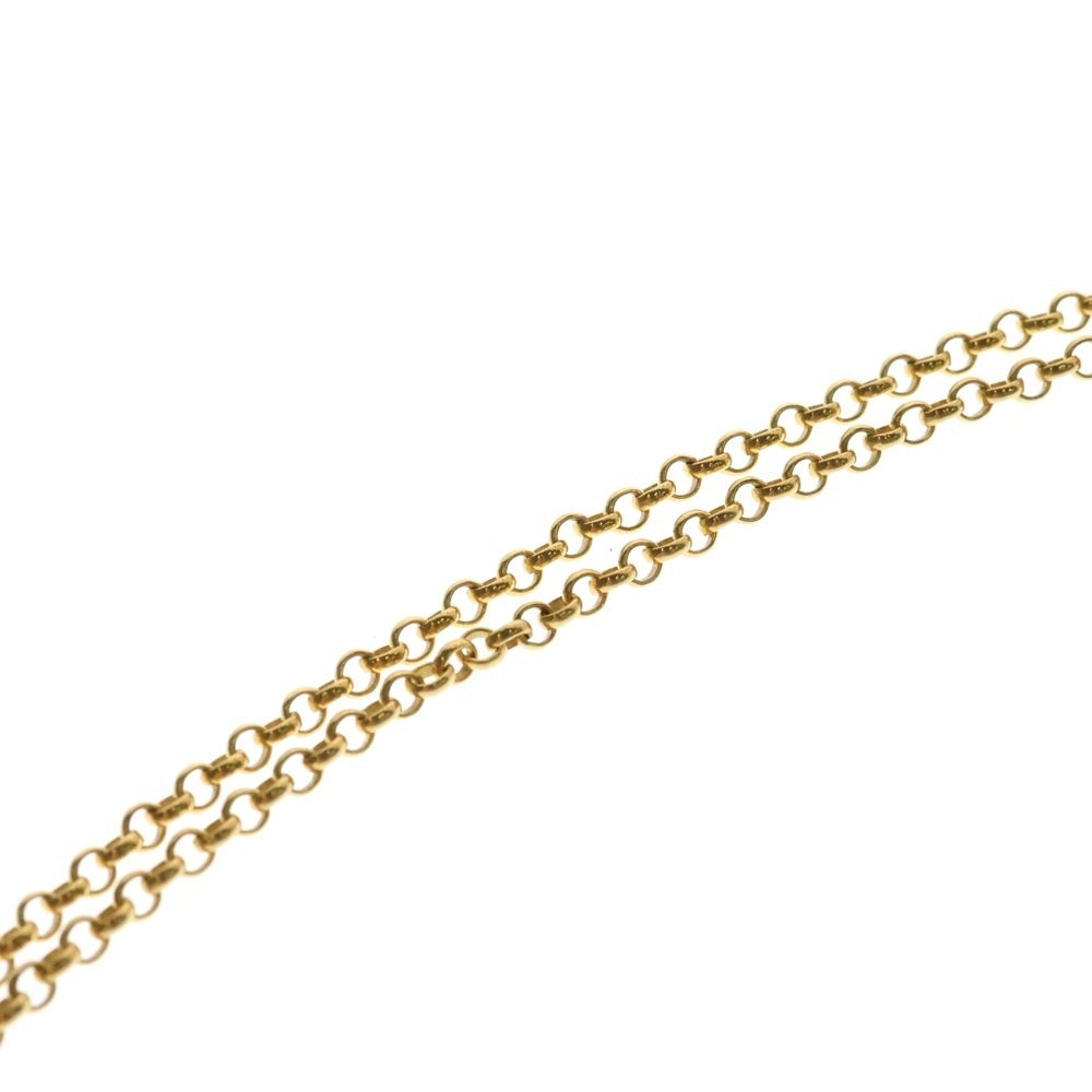 CHROME HEARTS(クロムハーツ) 22K NECKCHAIN R20 ロールチェーンネックレス 20inch ゴールド BCA011