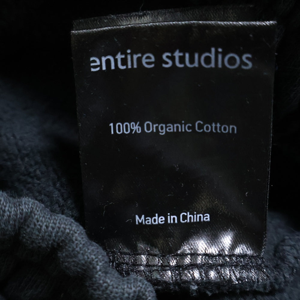 entire studios(エンタイア スタジオ) Sweat Pants ES2111-PO051 スウェットパンツ ブラック