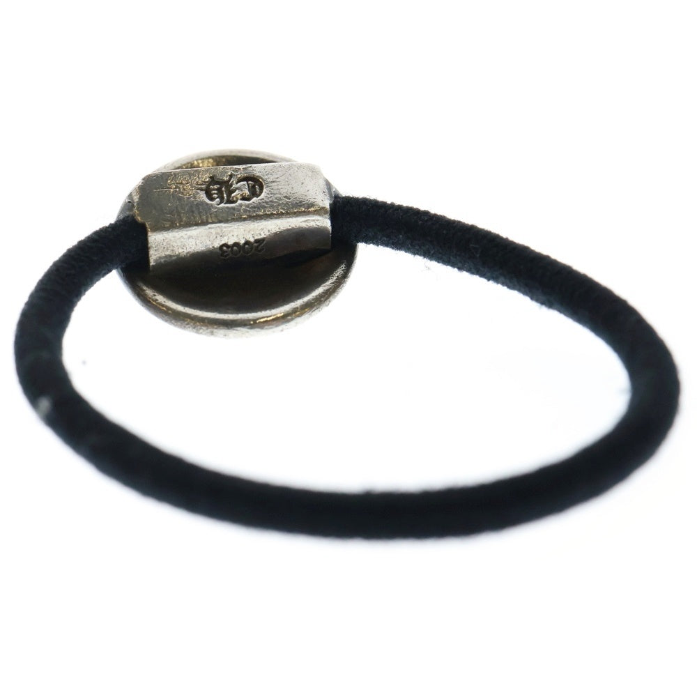 CHROME HEARTS(クロムハーツ) HAIRBAND クロスボール ヘアバンド オールド ヘアゴムコンチョ シルバー BCA151