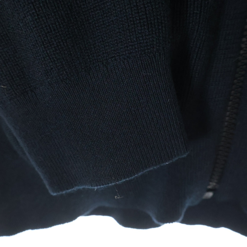 LOUIS VUITTON(ルイヴィトン) 21SS ジップアップ ウール ニット ジャケット ブラック RM211Q VOR HHN40W