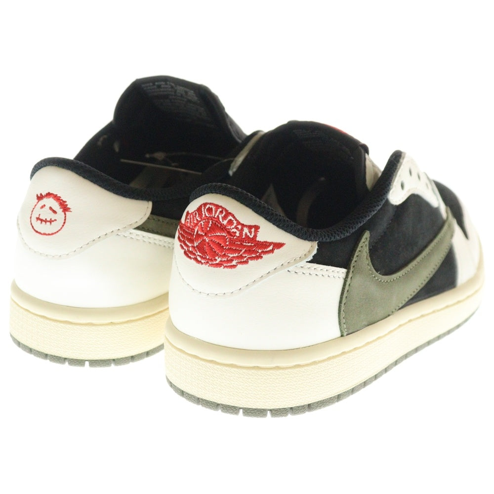 NIKE(ナイキ) WMNS AIR JORDAN 1 LOW OG SP MEDIUM OLIVE DZ4137-106 ウィメンズ トラヴィススコット エアジョーダン1ミディアムオリーブ ローカットスニーカー US7/24cm