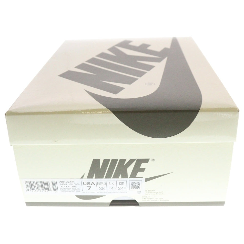 NIKE(ナイキ) WMNS AIR JORDAN 1 LOW OG SP MEDIUM OLIVE DZ4137-106 ウィメンズ トラヴィススコット エアジョーダン1ミディアムオリーブ ローカットスニーカー US7/24cm