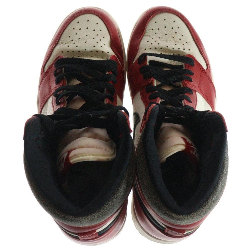 NIKE(ナイキ) AIR JORDAN 1 エアジョーダン1 シカゴ ロストアンドファウンド ハイカットスニーカー ホワイト/レッド US9.5/27.5cm DZ5485-612