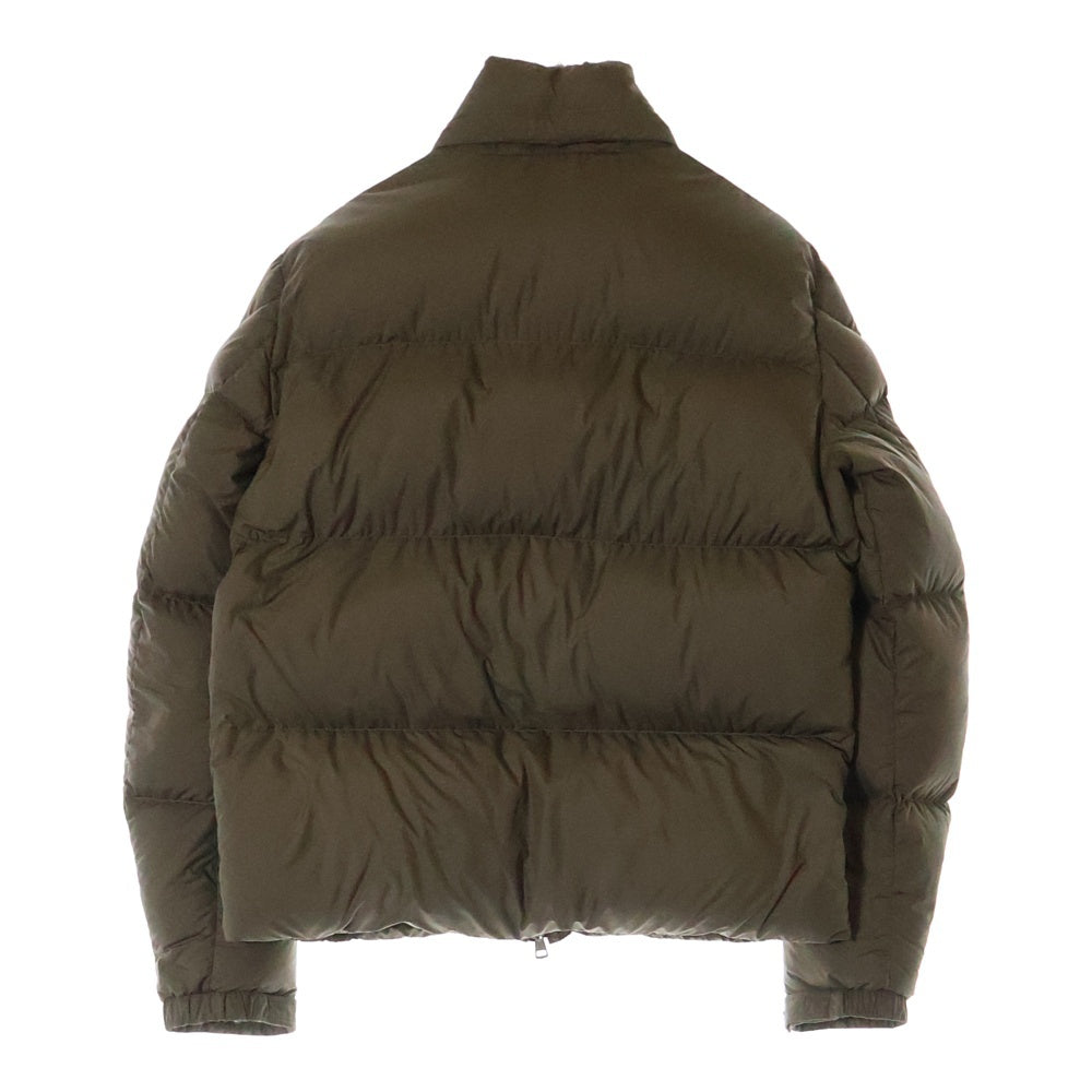 MONCLER(モンクレール) BESBRE GIUBBOTTO I20911A00092 549SK ロゴワッペン パデット ダウンジャケット ブラウン