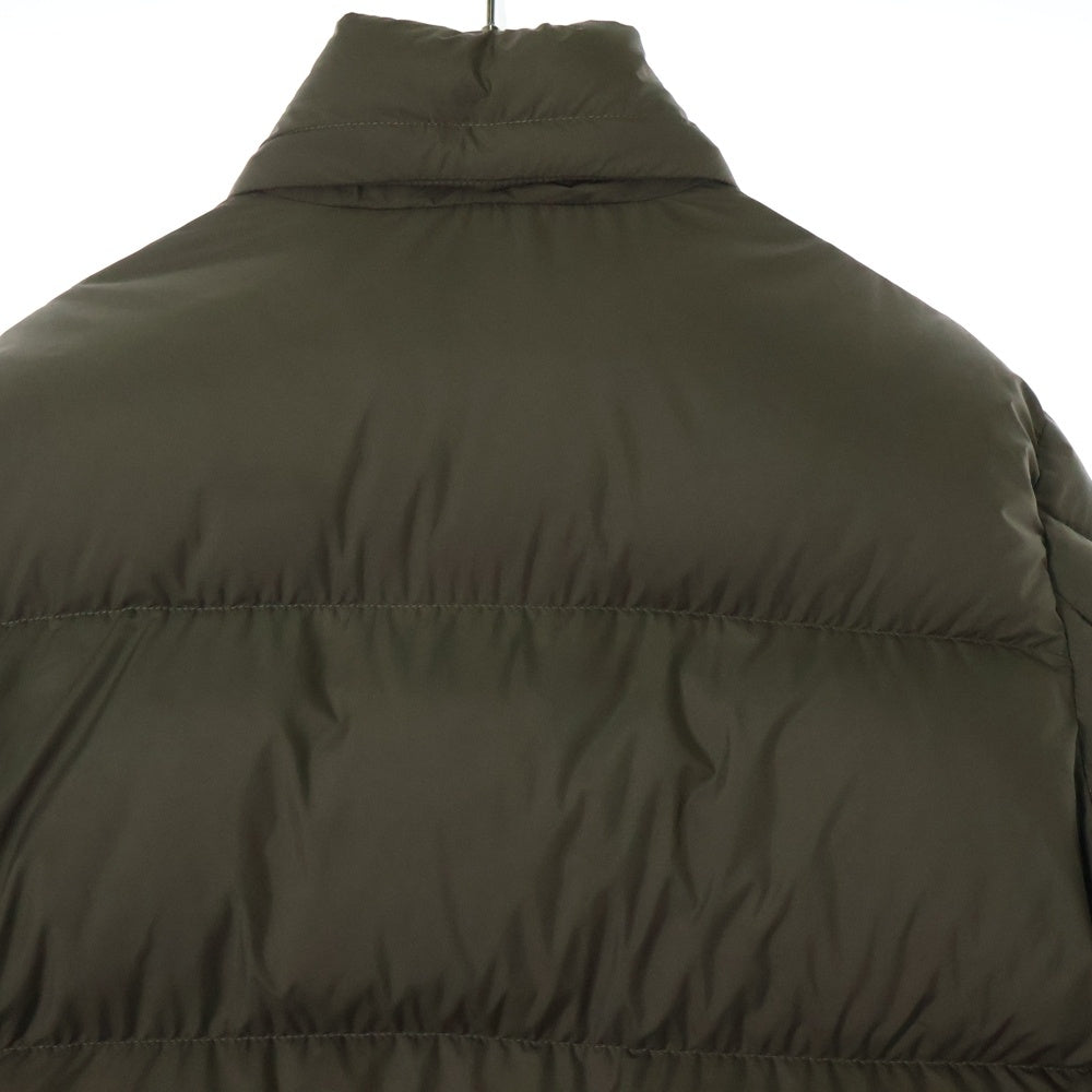 MONCLER(モンクレール) BESBRE GIUBBOTTO I20911A00092 549SK ロゴワッペン パデット ダウンジャケット ブラウン