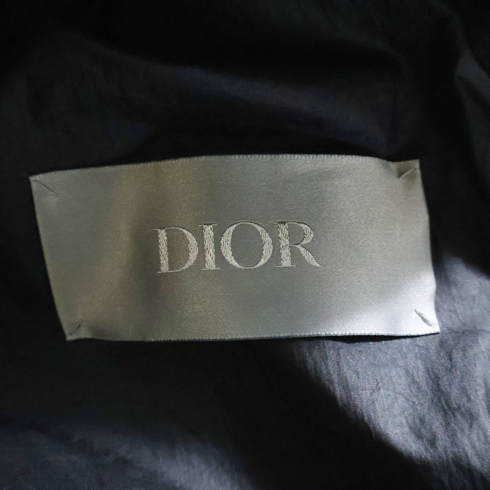 DIOR(ディオール) バックロゴ刺繍 ナイロン コーチジャケット ブルゾン ブラック 493C409B6224