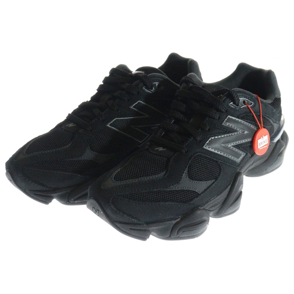 New Balance(ニューバランス) 9060 Suede Low Cut Sneakers U9060ZGE スエード ロゴ ローカットスニーカー ブラック US9/27cm