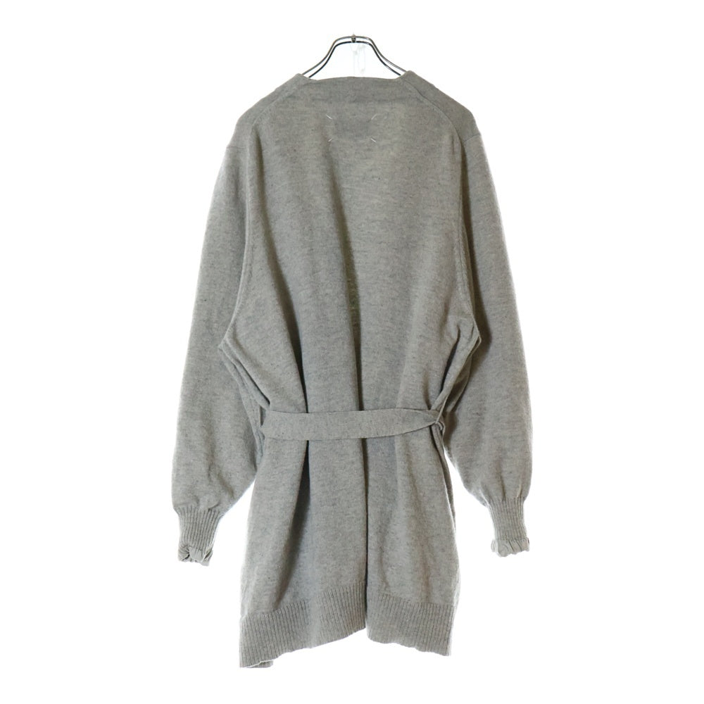 Maison Margiela(メゾンマルジェラ) ベルテッド ガウンカーディガン グレー S51HA0748 レディース