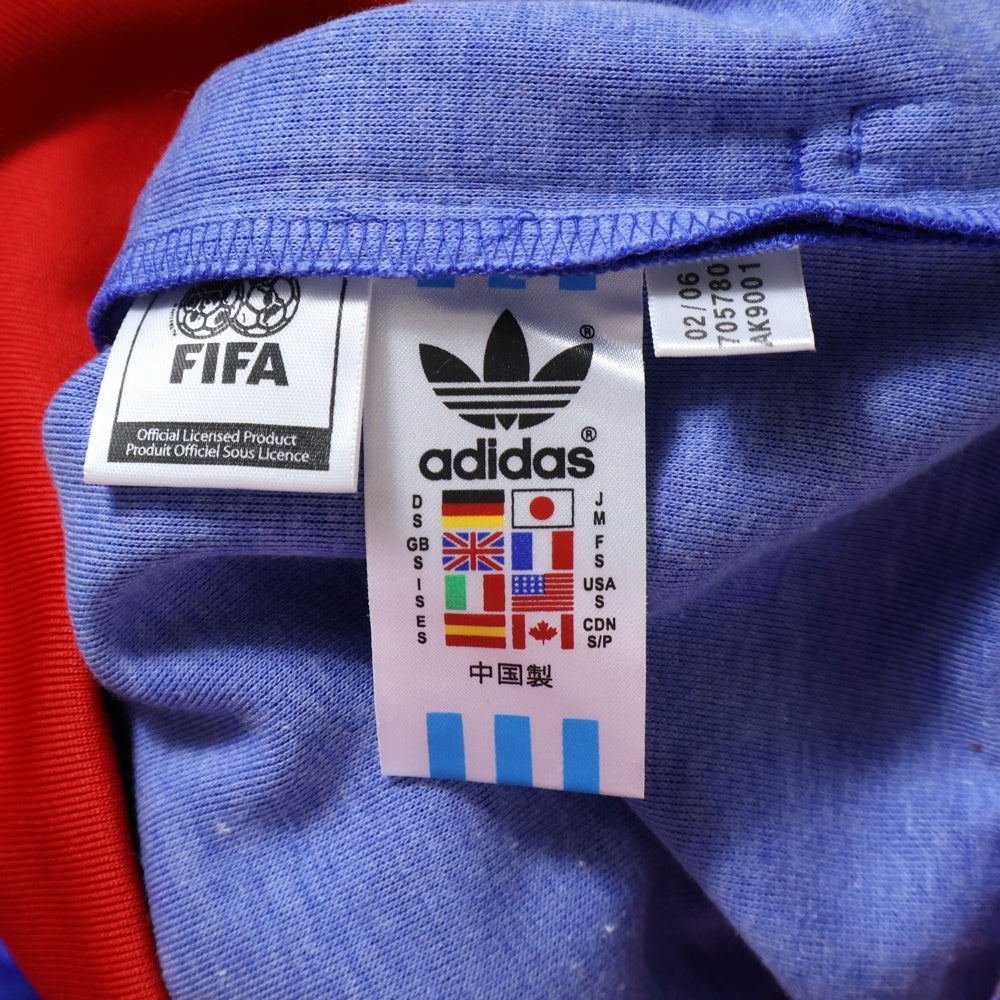 adidas(アディダス) 00s FRANCE FIFA WORLD CAP TRACK JACKET フランス代表 ワールドカップ トラックジャケット ジップアップジャケット ジャージ ブルー AK9001