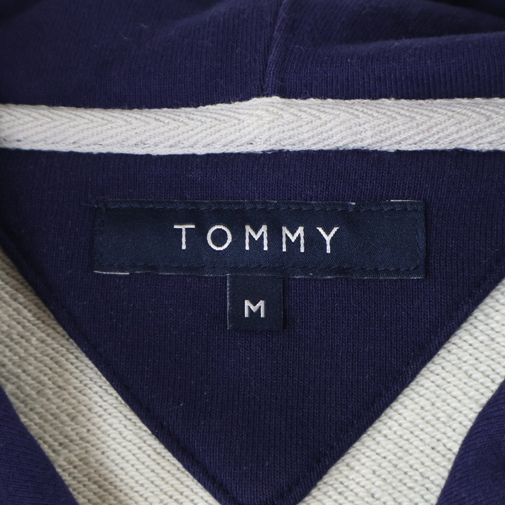 TOMMY(トミー) STAR PRINT ZIP UP PARKA スタープリントジップアップパーカー フーディー グレー 21-4321105-210