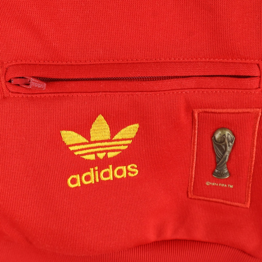 adidas(アディダス) 00s ESPANA FIFA WORLD CAP TRACK JACKET スペイン代表 ワールドカップ トラックジャケット ジップアップジャケット ジャージ レッド AK9001