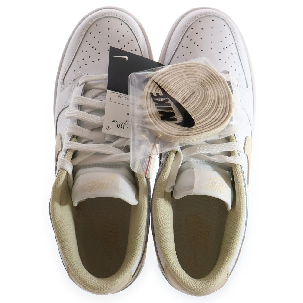 NIKE(ナイキ) WMNS DUNK LOW DD1503-110 ウィメンズ ダンク ローカットスニーカー シューズ ホワイト US9/26cm