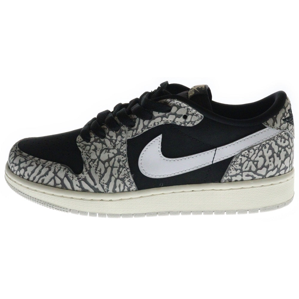 NIKE(ナイキ) AIR JORDAN 1 RETRO LOW OG CZ0858-001 エアジョーダン1 レトロ ローカットスニーカー シューズ グレー/ブラック US7Y/25cm