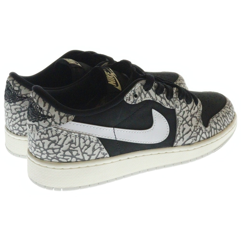 NIKE(ナイキ) AIR JORDAN 1 RETRO LOW OG CZ0858-001 エアジョーダン1 レトロ ローカットスニーカー シューズ グレー/ブラック US7Y/25cm
